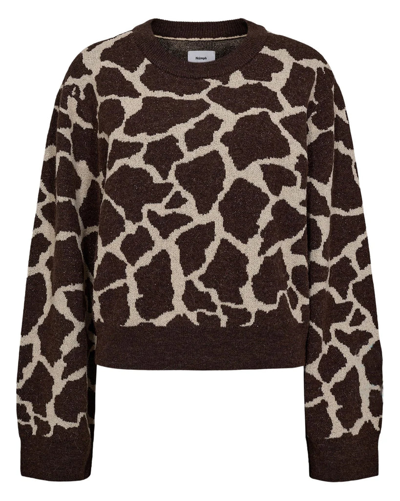 Numph Grif Pullover 5698 Black Coffee