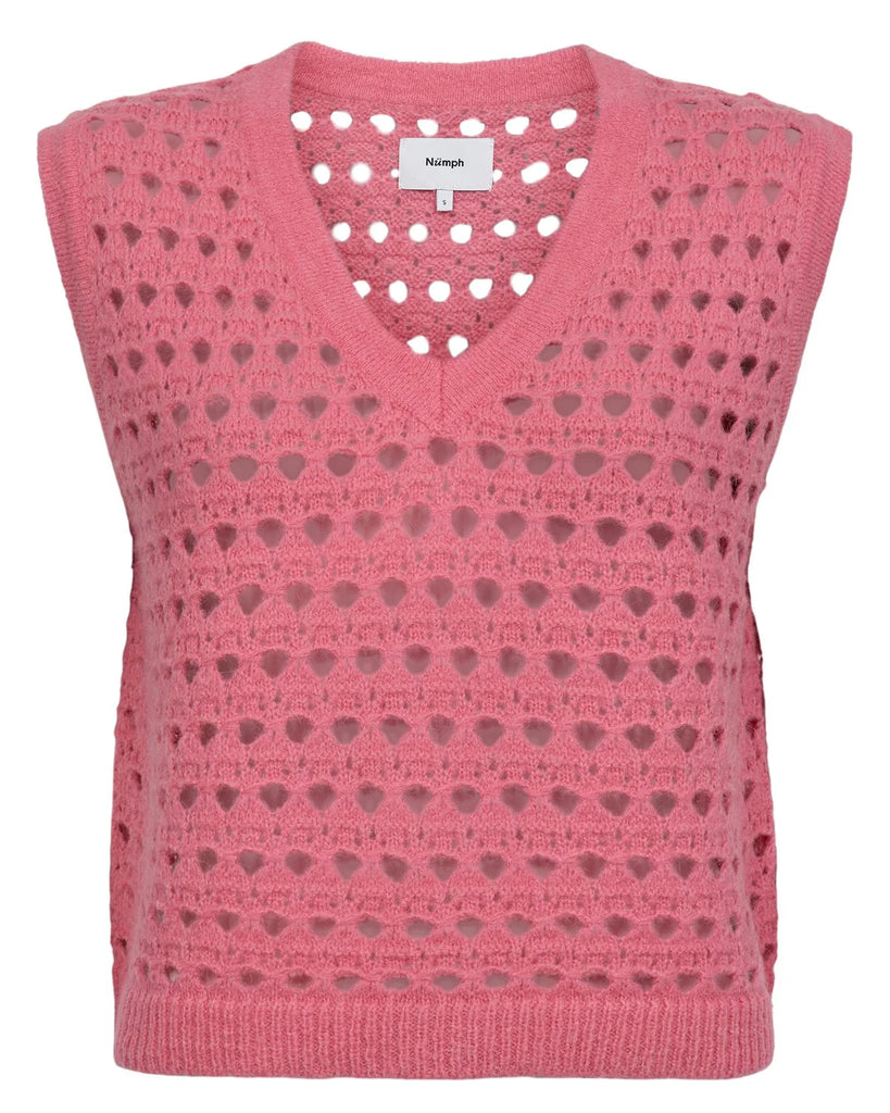 Numph Laya Vest 2696 Pink Lemonade