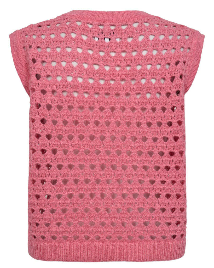 Numph Laya Vest 2696 Pink Lemonade