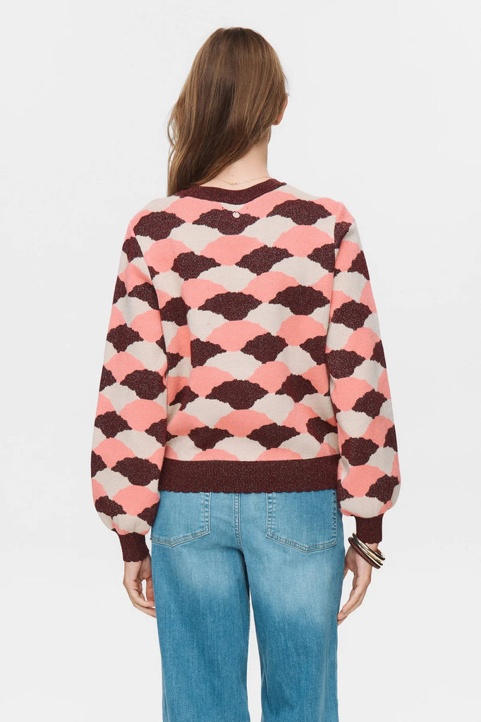 Numph Lila Pullover 2696 Pink Lemonade