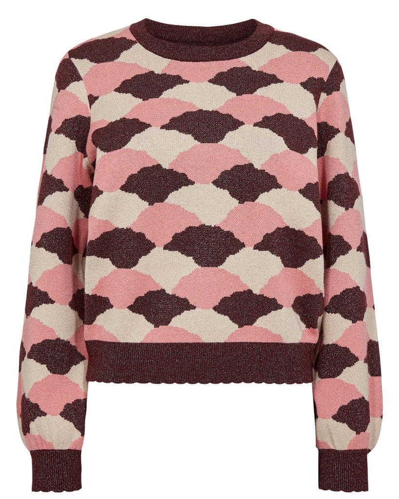 Numph Lila Pullover 2696 Pink Lemonade
