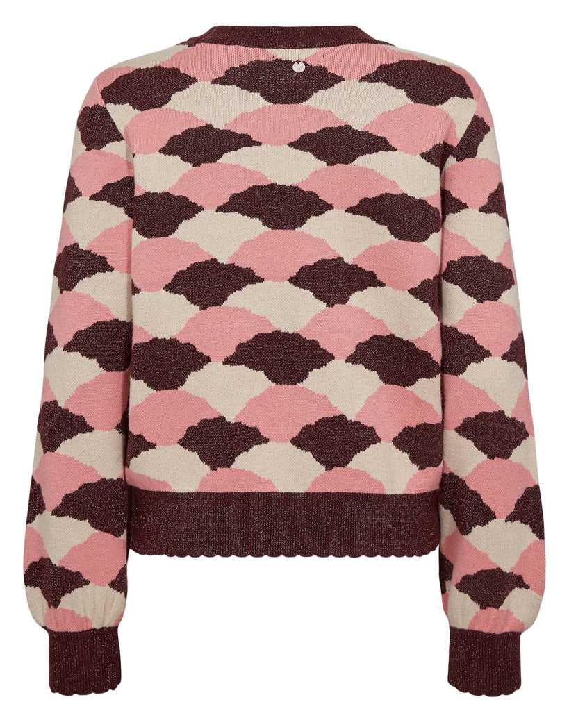 Numph Lila Pullover 2696 Pink Lemonade