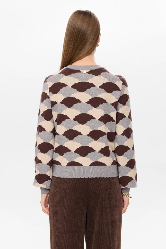 Numph Lila Pullover 5698 Black Coffee