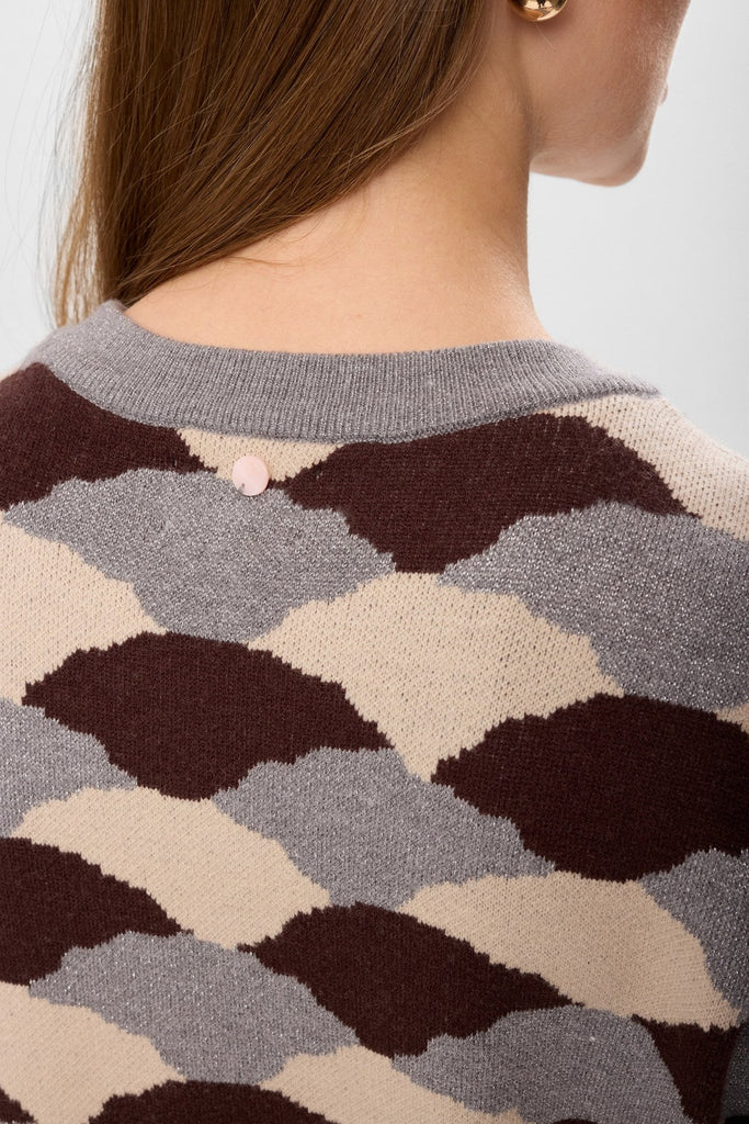 Numph Lila Pullover 5698 Black Coffee