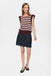 Numph Ciara Riette Stripe Vest 2721 Winetasting