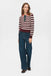 Numph Ciara Riette Strip Pullover 2721 Winetasting