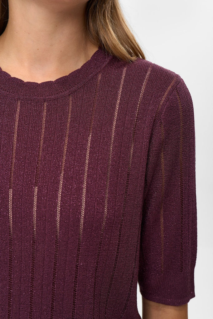 Numph Misja SS Pullover 2721 Winetasting