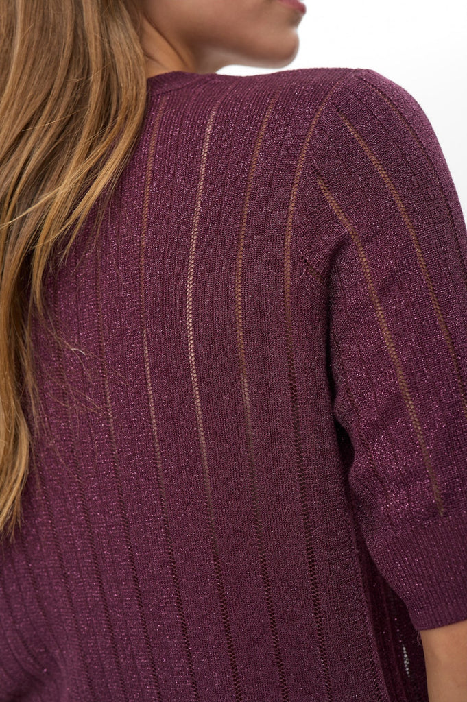 Numph Misja SS Pullover 2721 Winetasting