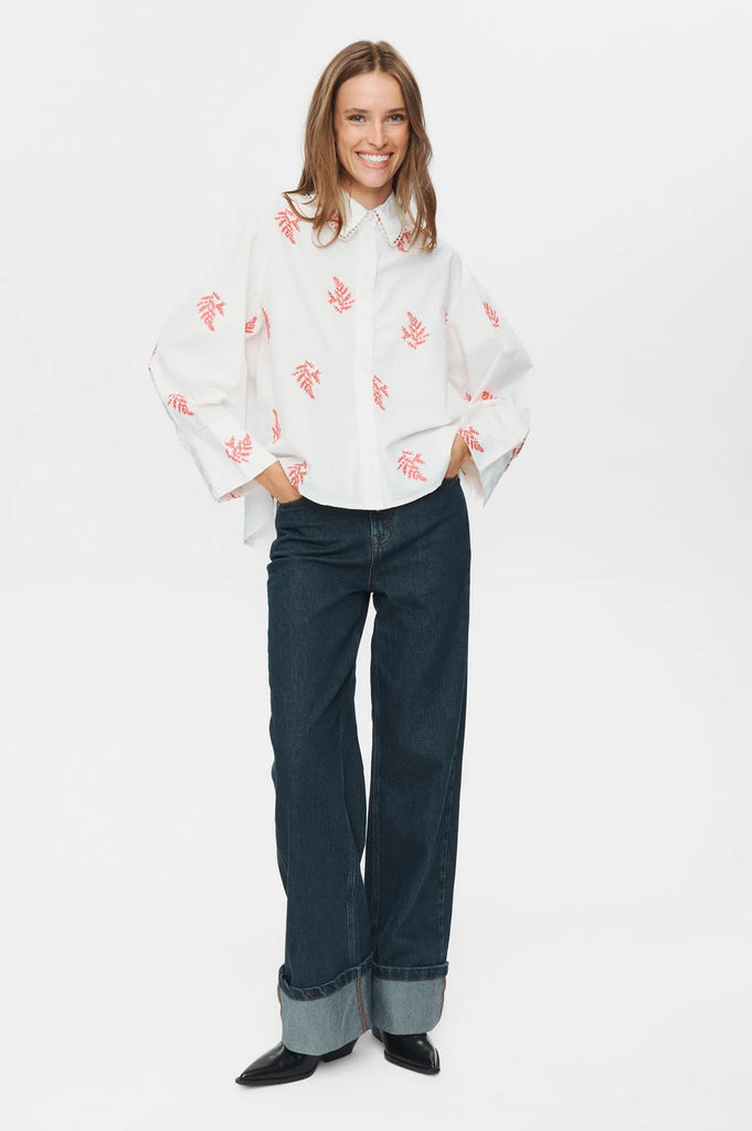 Numph Baily Shirt 2696 Pink Lemonade