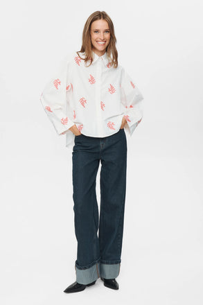 Numph Baily Shirt 2696 Pink Lemonade