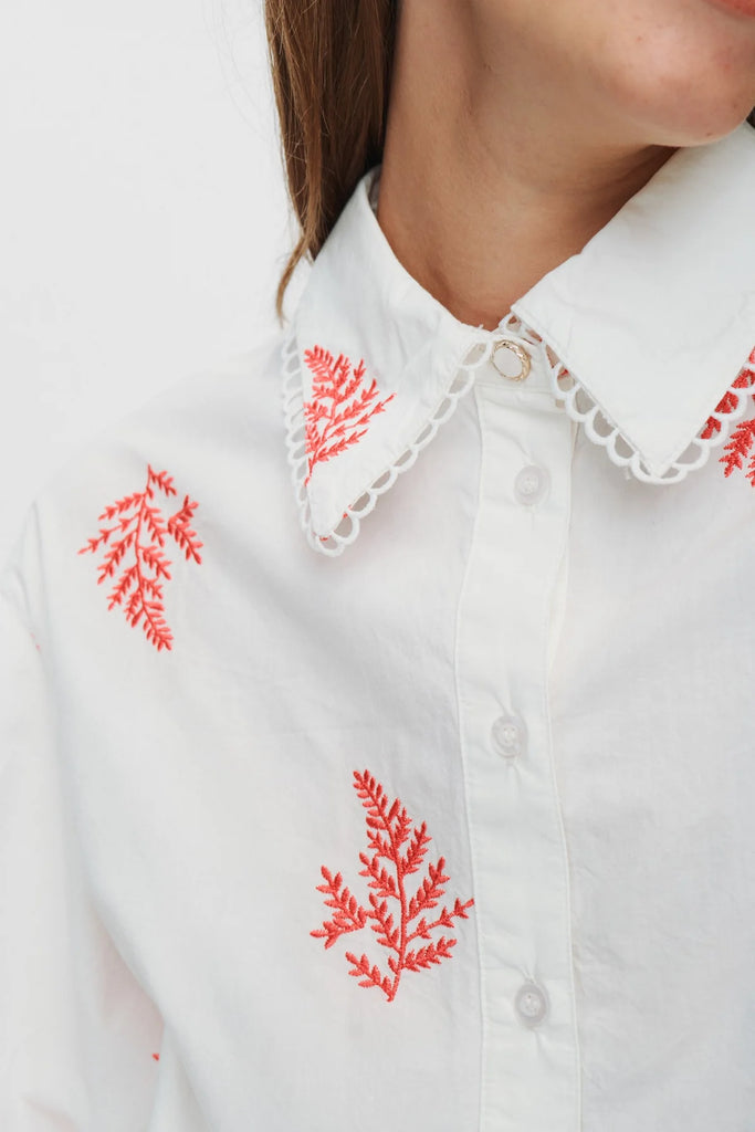 Numph Baily Shirt 2696 Pink Lemonade