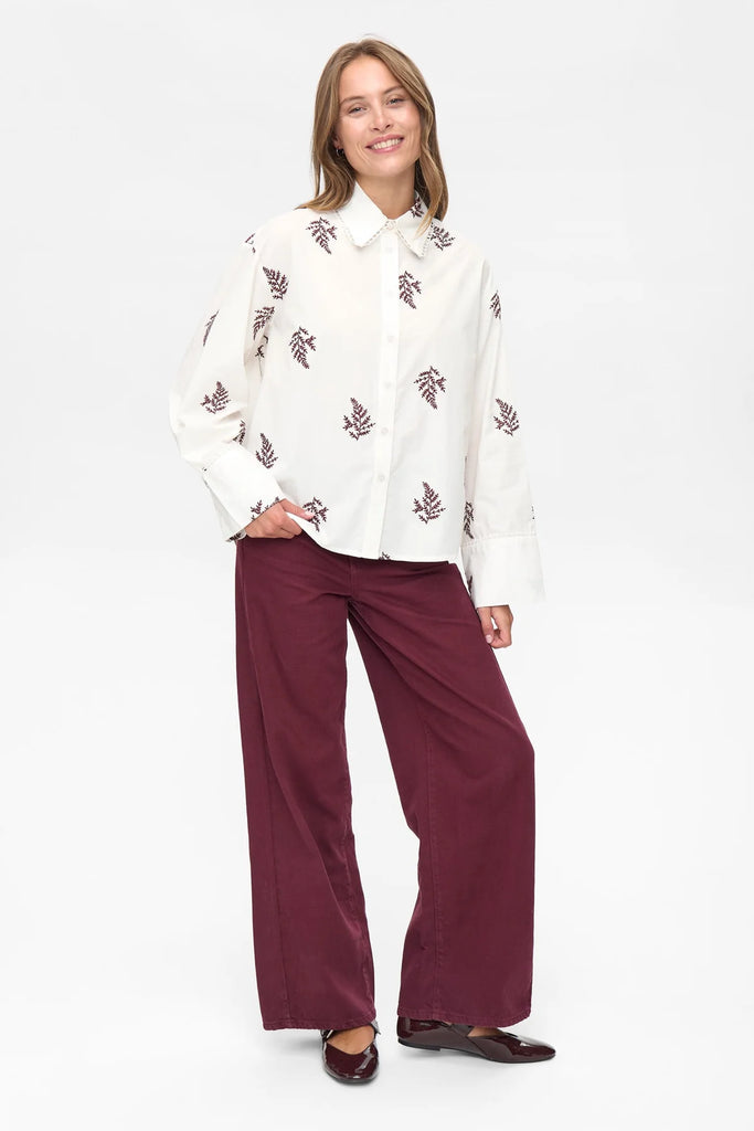 Numph Baily Shirt 2721 Winetasting