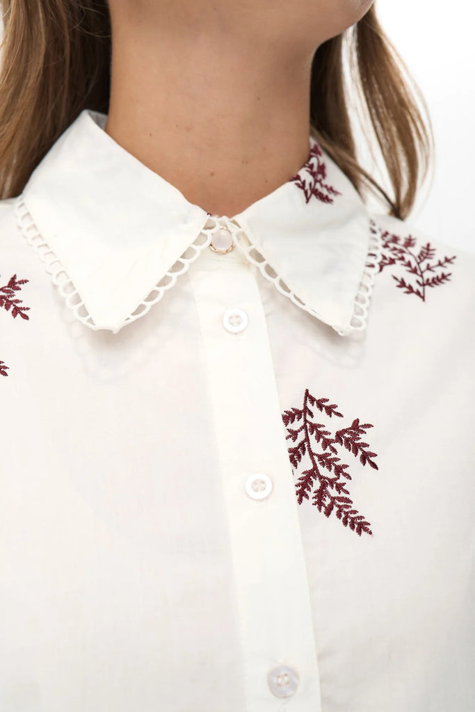 Numph Baily Shirt 2721 Winetasting