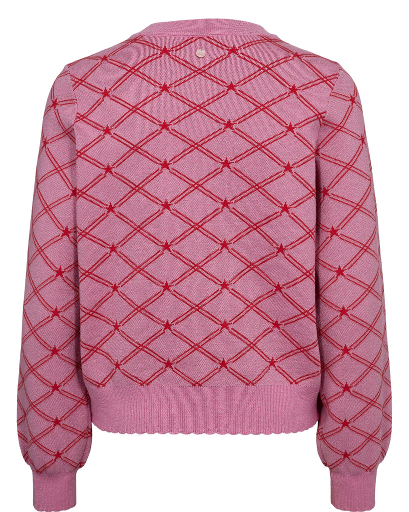 Numph Birry Pullover - Fuchsia Pink