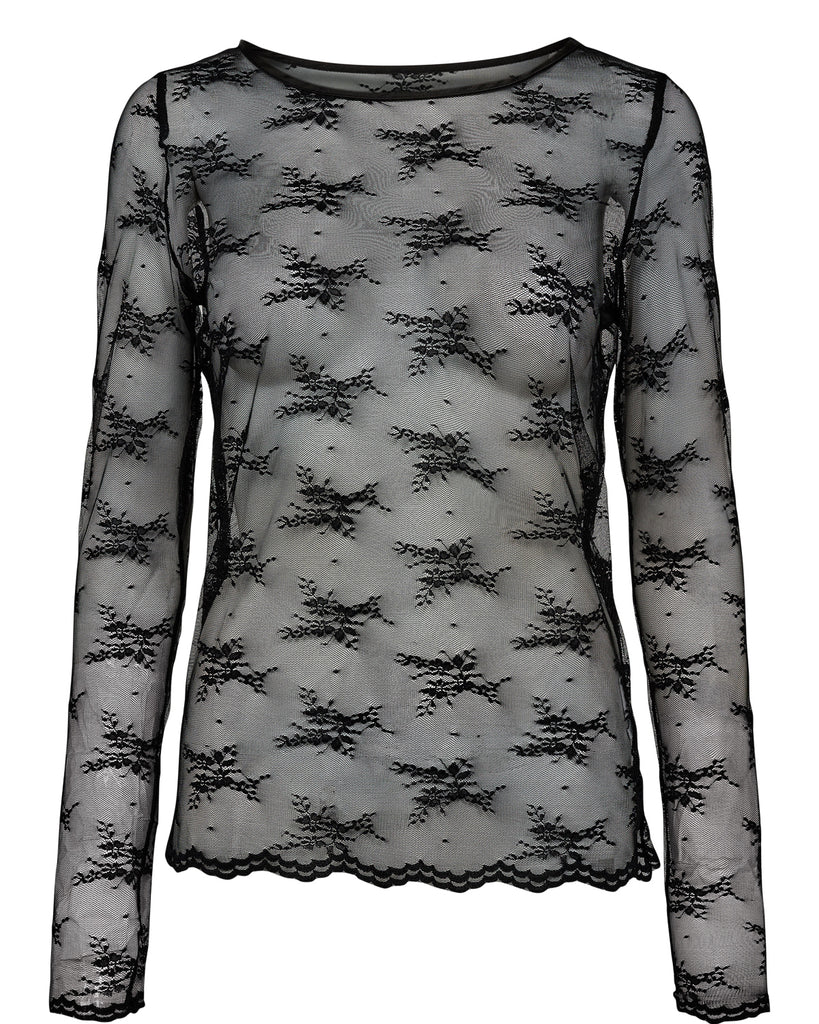 Numph Nunatalia Blouse- Caviar