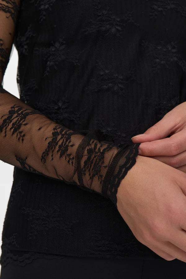 Numph Nunatalia Blouse- Caviar