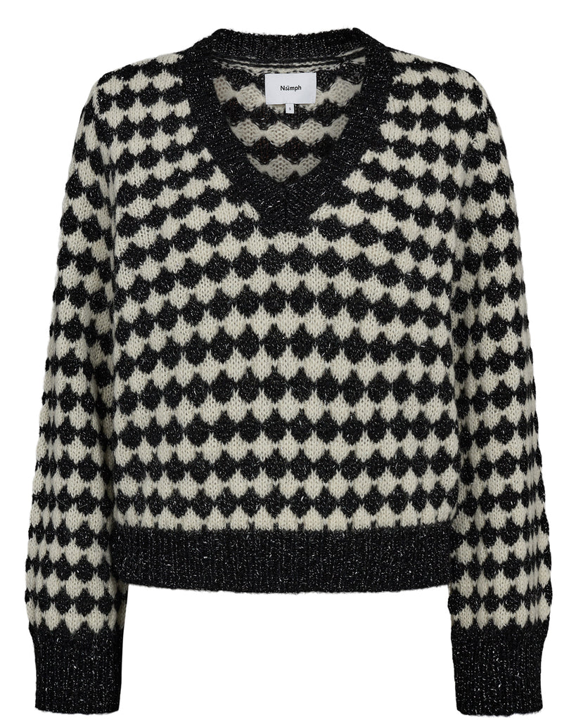 Numph Bila Knit Pullover - Caviar