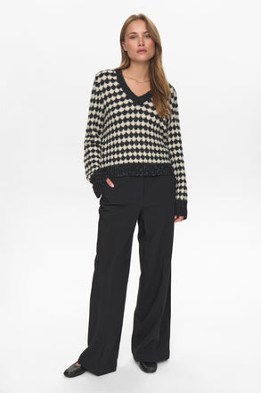 Numph Bila Knit Pullover - Caviar