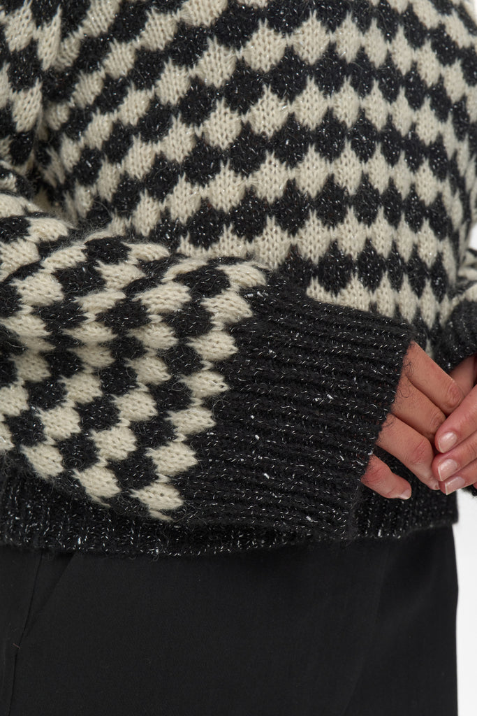 Numph Bila Knit Pullover - Caviar