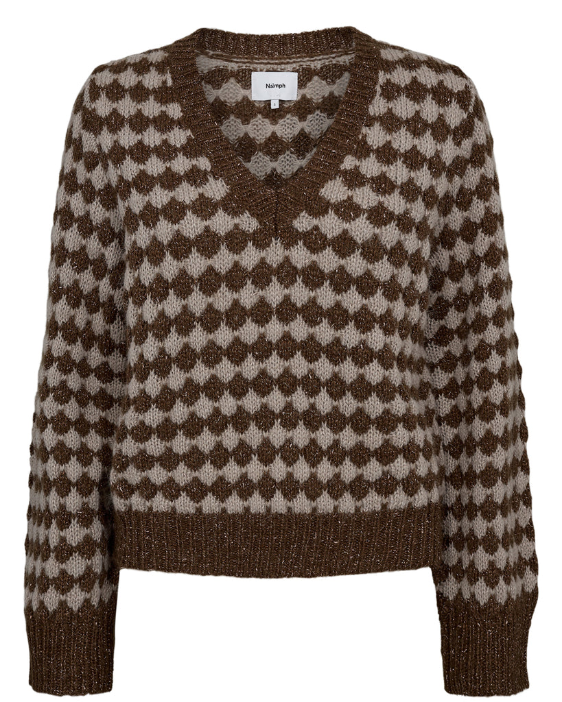 Numph Bila Knit Pullover- Emperador