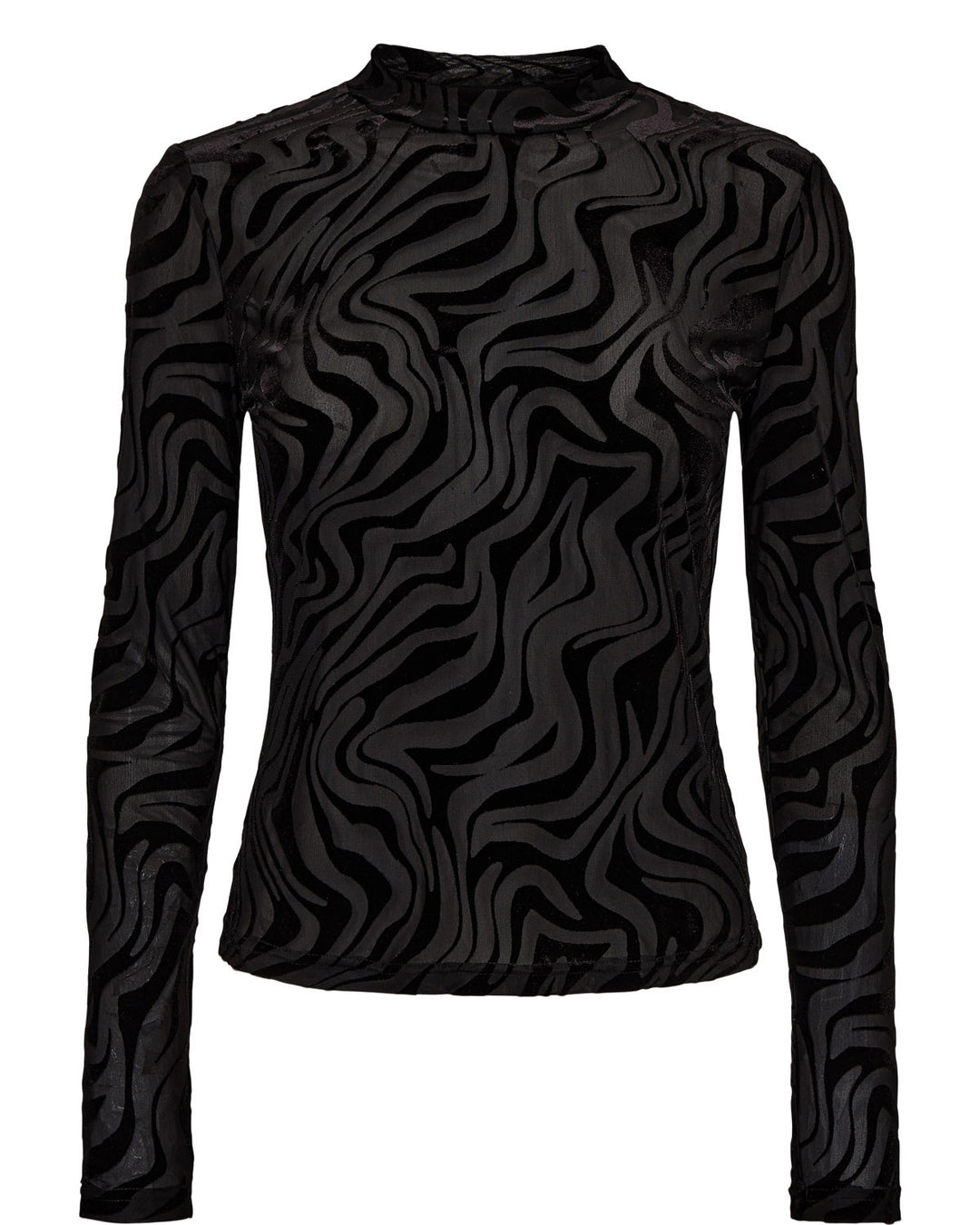 Numph Velva Blouse - Caviar