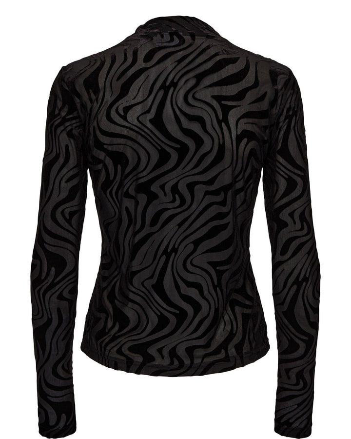 Numph Velva Blouse - Caviar