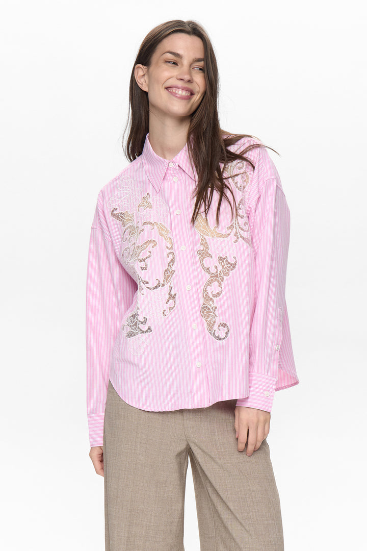 Numph NUVALERIE Shirt- Fuchsia Pink
