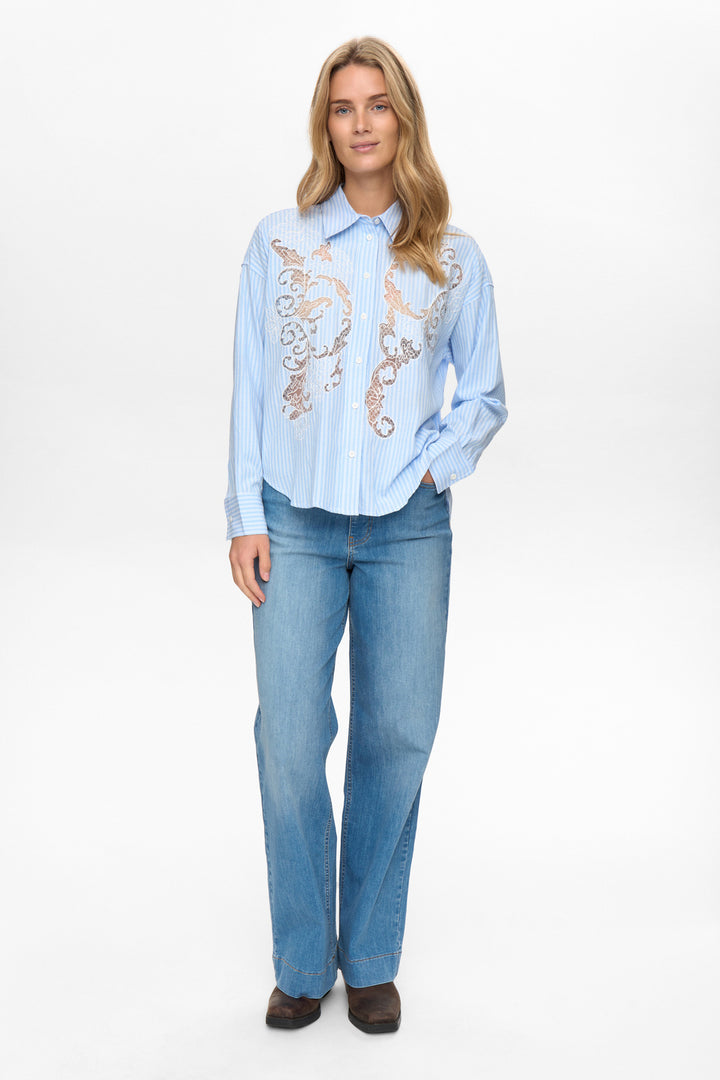 Numph NUVALERIE Shirt- Hydrangea