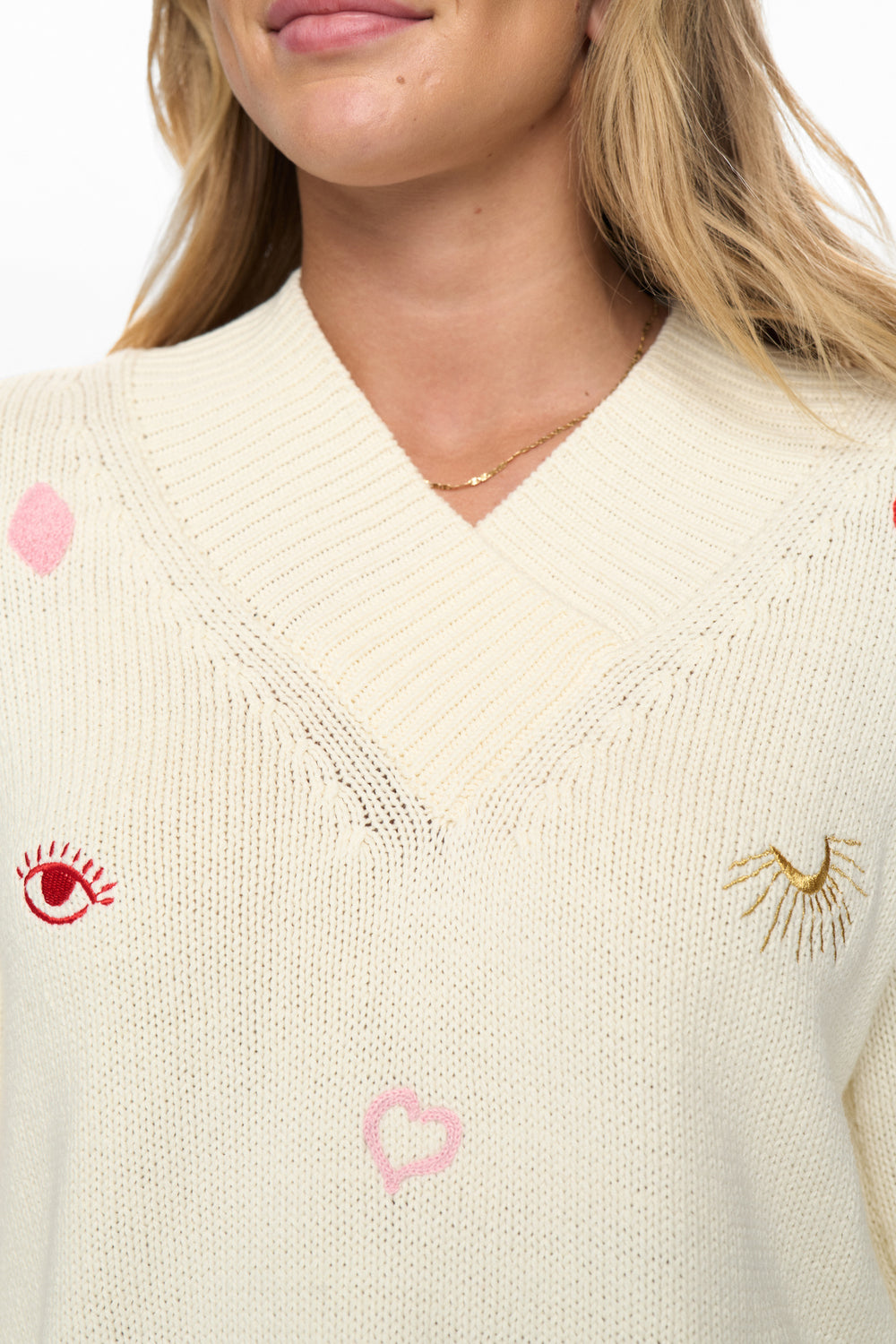 Numph NUSOLEMIA Pullover - Pristine