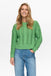Numph NUREMI Knit Pullover - Vibrant Green