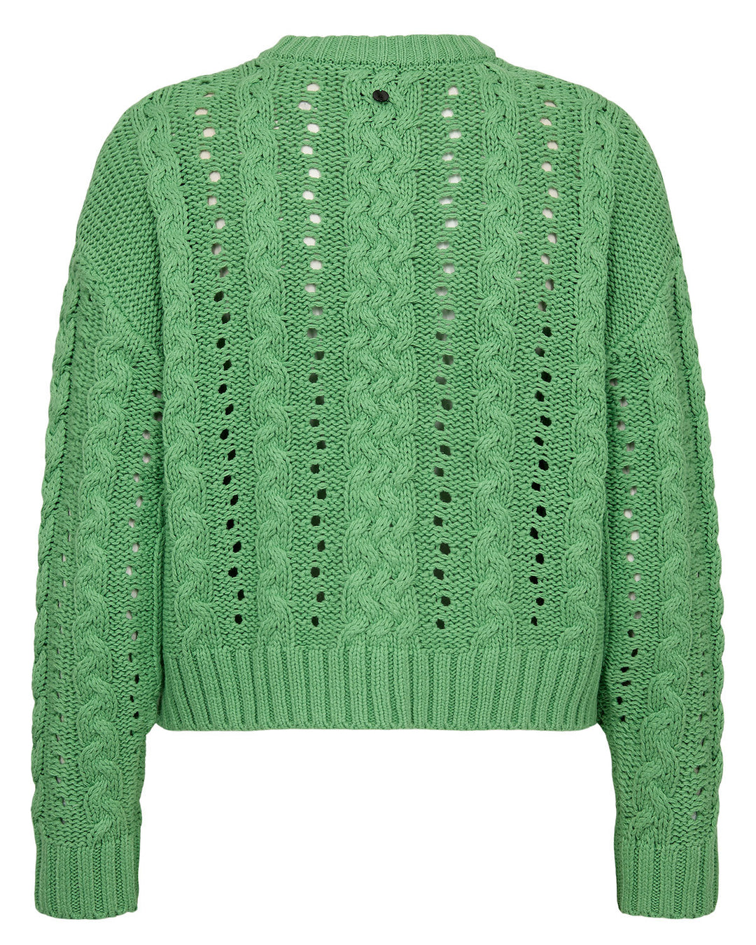 Numph NUREMI Knit Pullover - Vibrant Green