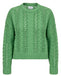 Numph NUREMI Knit Pullover - Vibrant Green