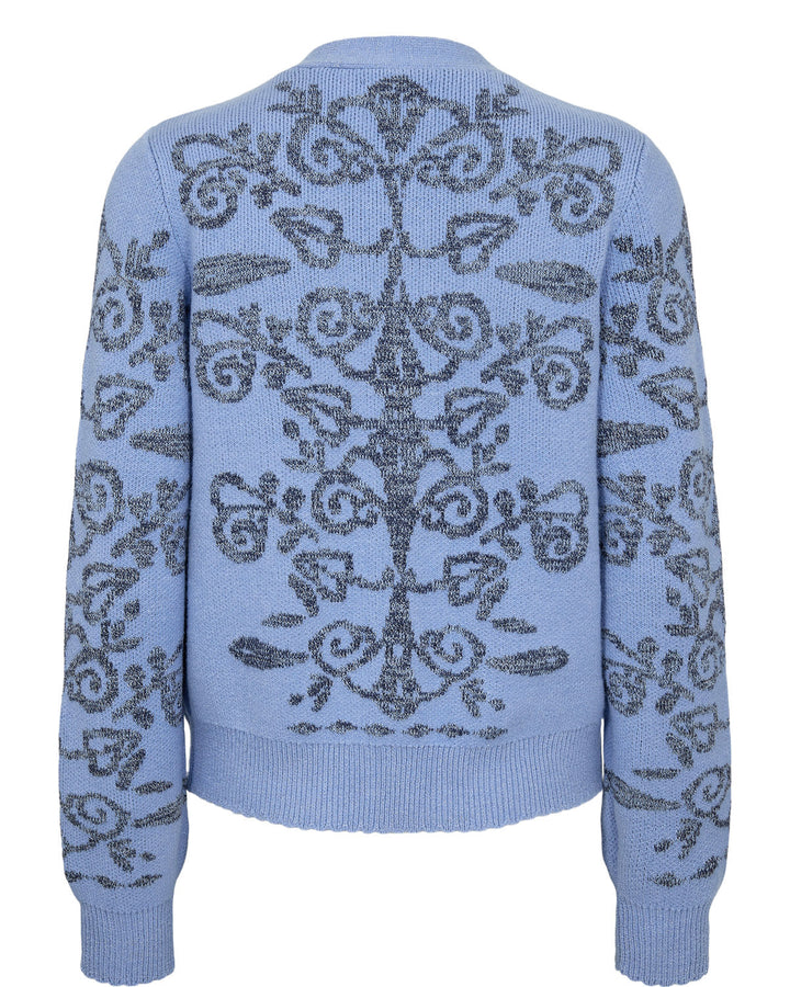 Numph NUSEDIA Cardigan - Hydrangea