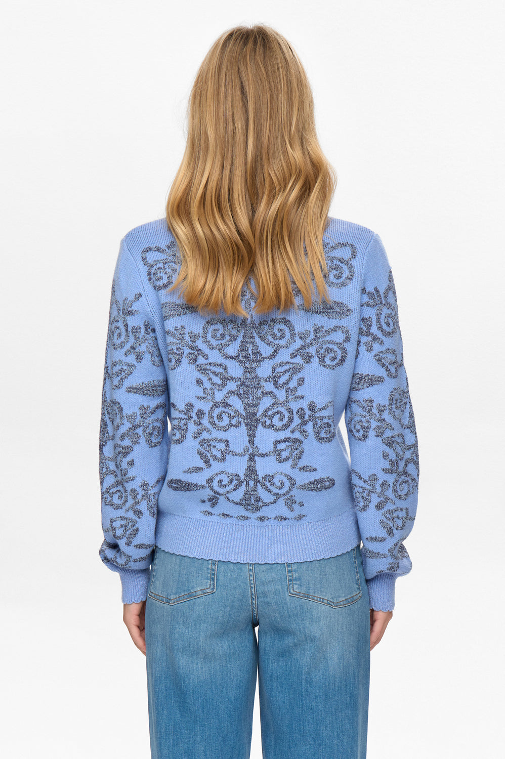 Numph NUSEDIA Cardigan - Hydrangea