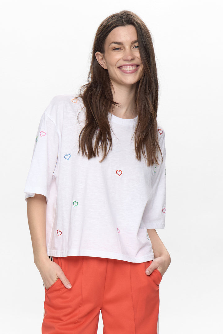 Numph NULOVINE BOX T-shirt