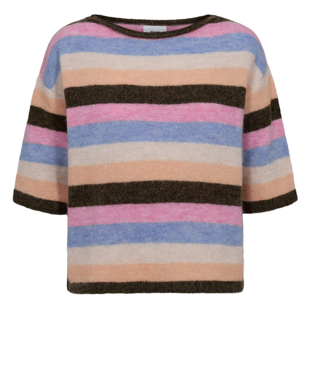 Numph Nuriette Stripy Pullover - Sea Turtle