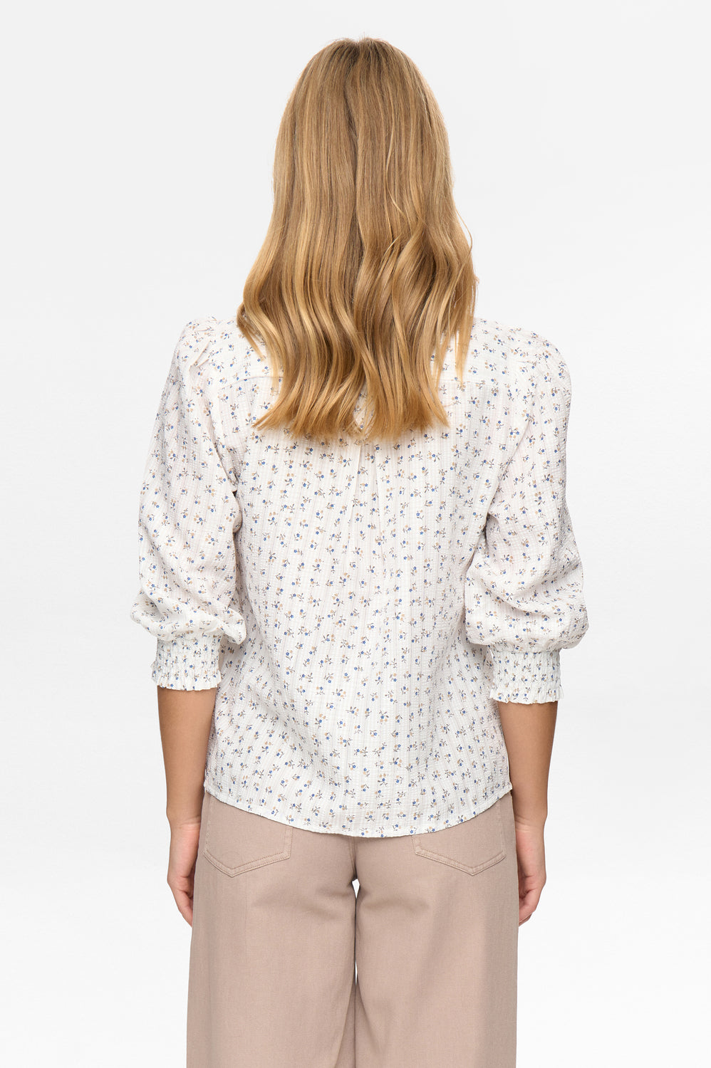 Numph NUFENJA Shirt- Gray Blue