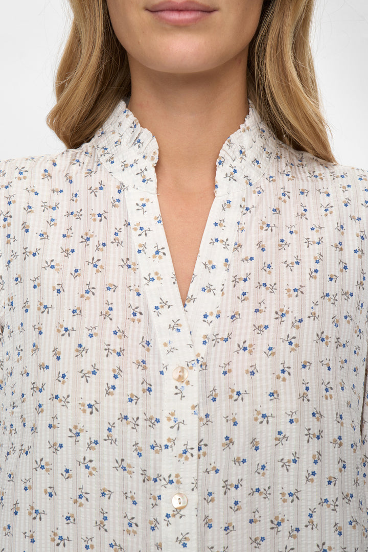 Numph NUFENJA Shirt- Gray Blue