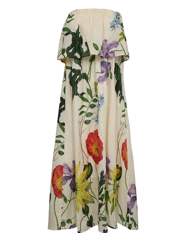 Numph NUBELISA Maxi Dress- Pristine