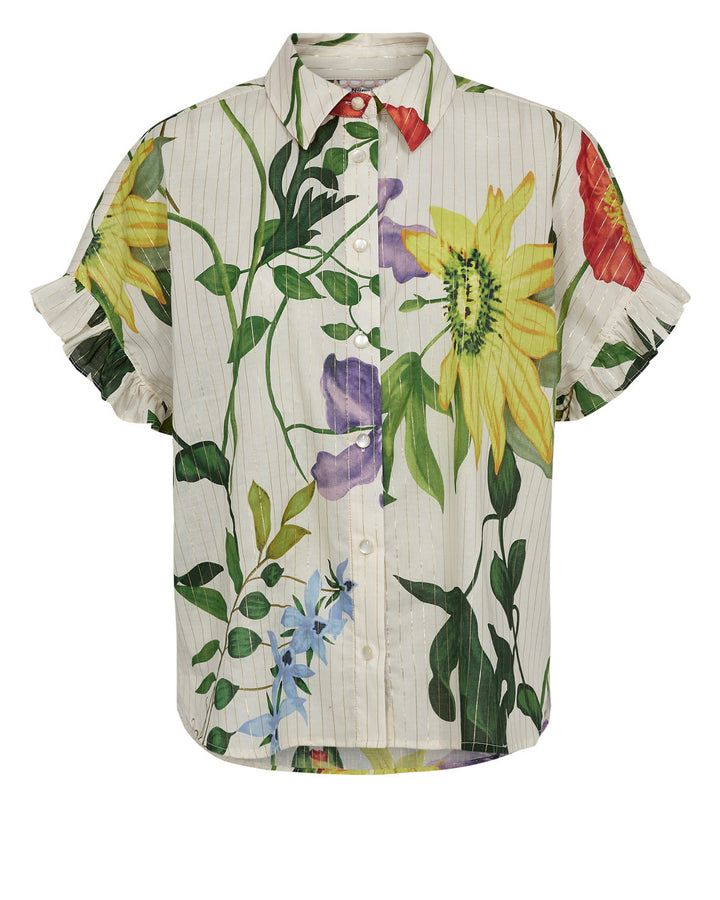 Numph NUBELISA SLEEVELESS SHIRT - Pristine