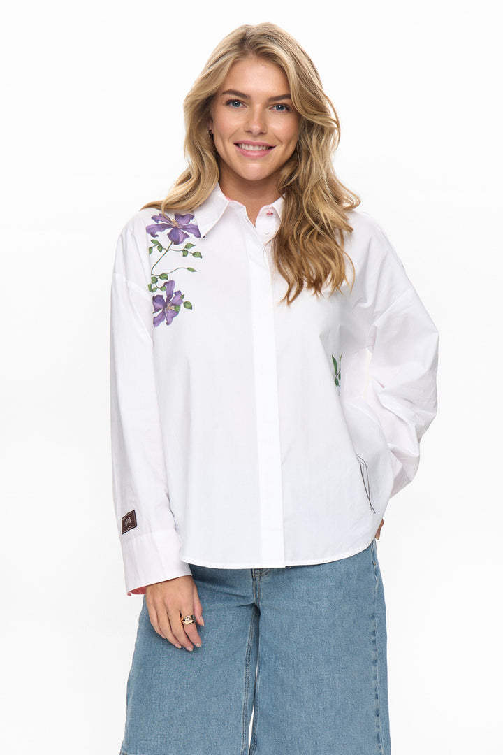 Numph NUFLORY SHIRT - Bright White