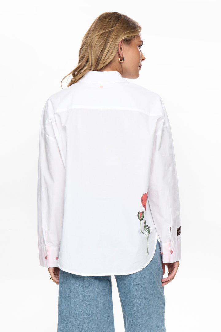 Numph NUFLORY SHIRT - Bright White