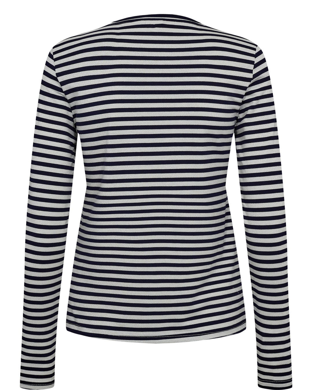 Numph Rixie top - navy stripe/Silver