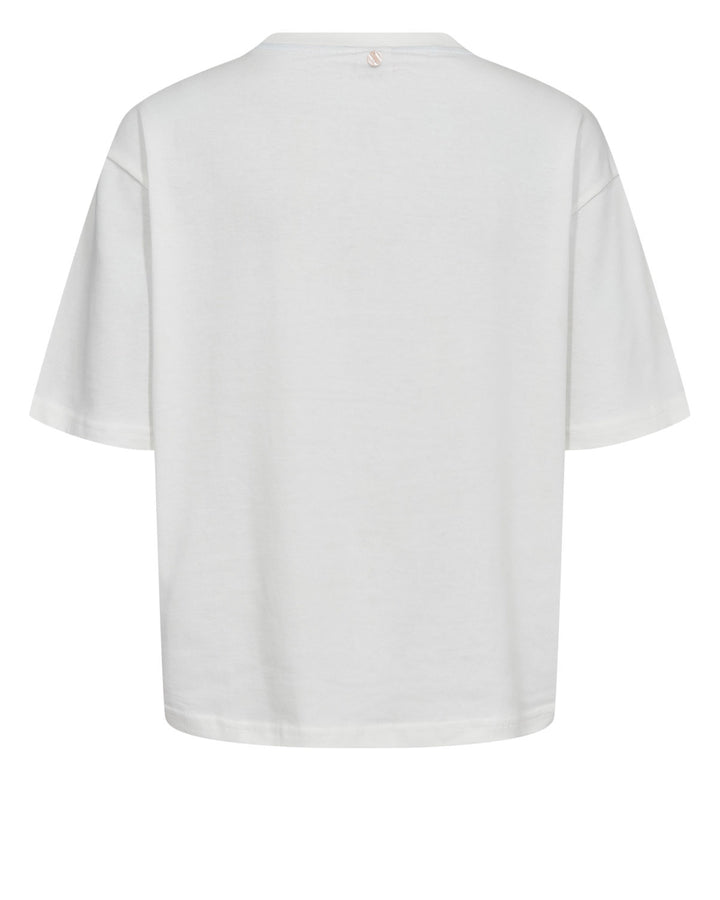 Numph NUBELISA BOXY TEE- Cloud Dancer