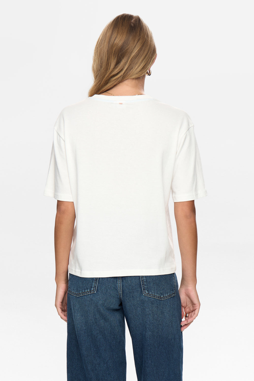 Numph NUBELISA BOXY TEE- Cloud Dancer
