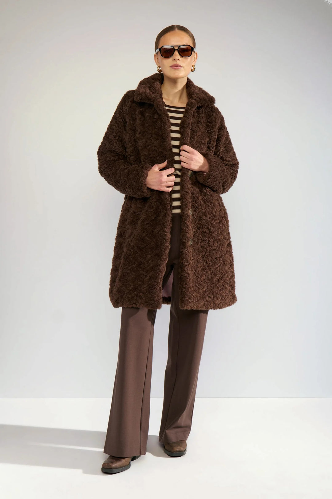 Numph NUFURDA Jacket- Black Coffee
