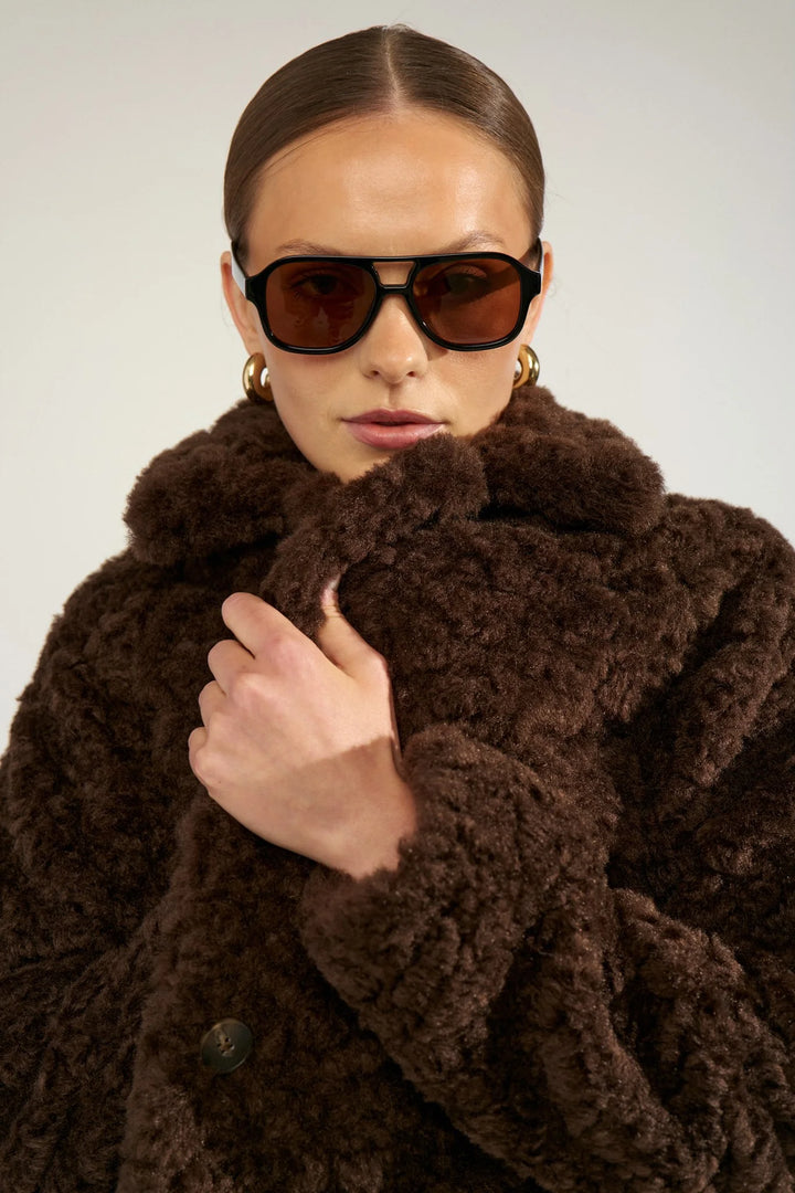 Numph NUFURDA Jacket- Black Coffee