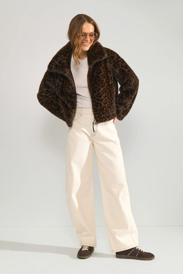 Numph NUDEMI Leopard Print Jacket