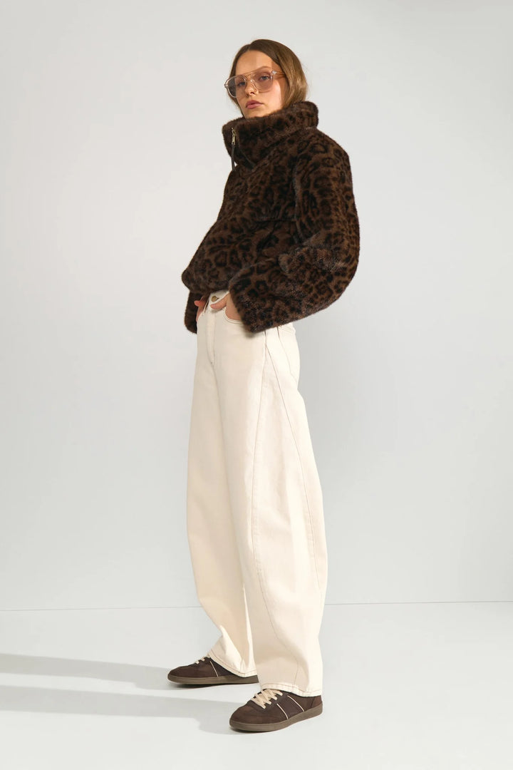Numph NUDEMI Leopard Print Jacket