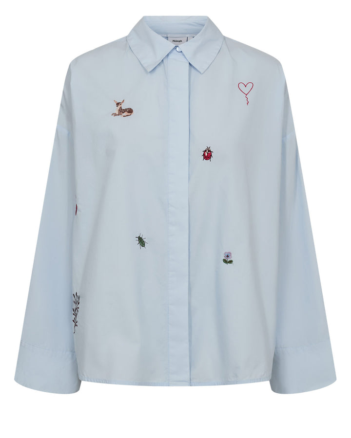 Numph NUTENJA Shirt- Floaty Blue